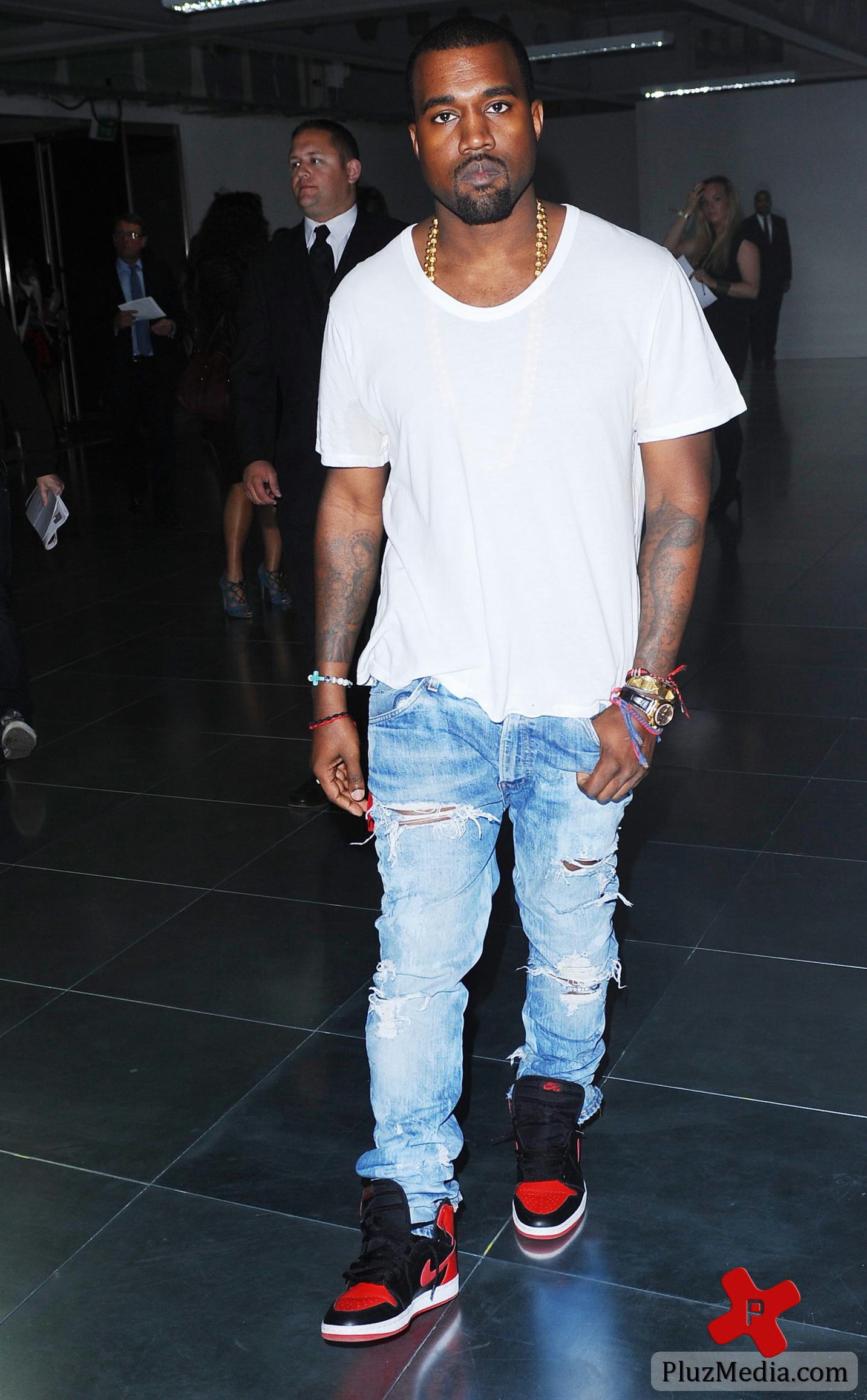 Kanye West - London Fashion Week Spring Summer 2012 - Christopher Kane - Front Row | Picture 81747